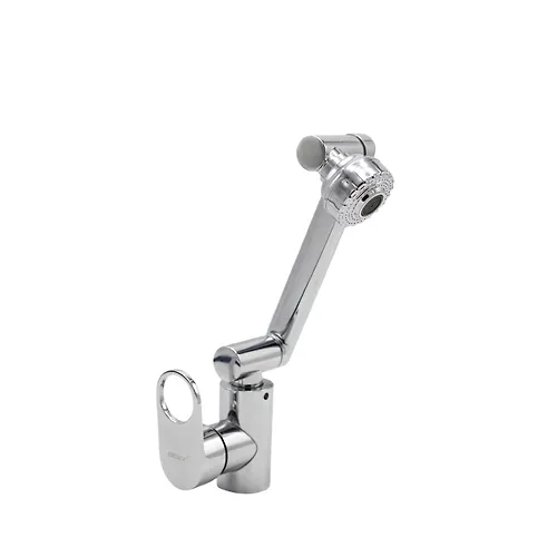Smesitel dlya kuhni s podvizhnym izlivom; Material - nerzhaveyuschaya stal; Pokrytie - hrom D4095_1