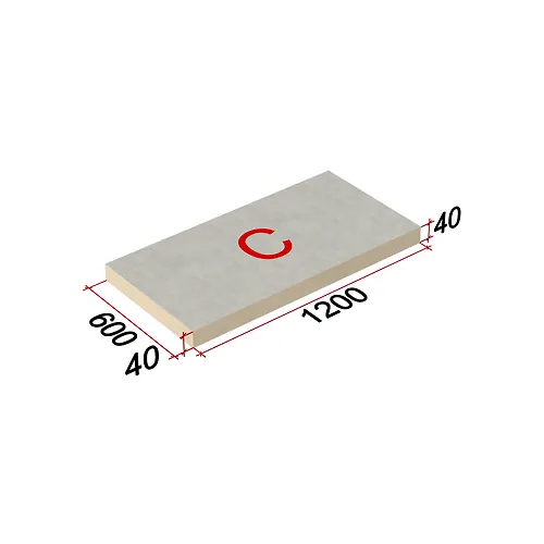 LOGICPIR SLOPE -3.4% (S) CX/CX 1200h600h40 ekn064659_1