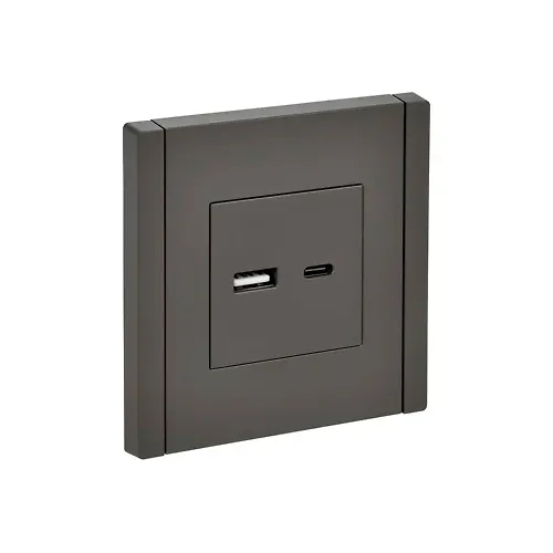 FORTE&PIANO Rozetka USB A+C 18Vt FP351 seryj IEK_1