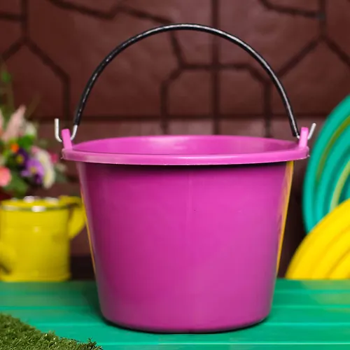 Vedro sadovoe tsvetnoe PlastiKo 6l_1