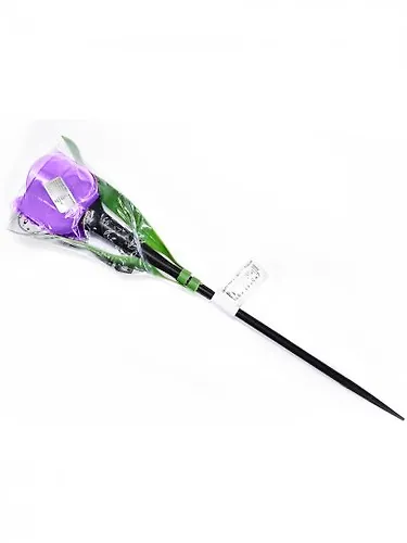 Sadovyj svetilnik na solnechnoj bataree USL-C-453/PT305 PURPLE TULIP (UL-00004278)_3