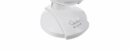Ventilyator nastolnyj Centek CT-5006 (belyj) 25Vt, reshetka-setka 27sm, lopasti 23 sm, 2 skorosti_4