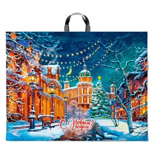 Paket s petlevoj ruchkoj 71h55sm (90) (Zimnij vecher) NG Interpak PTL62925_1