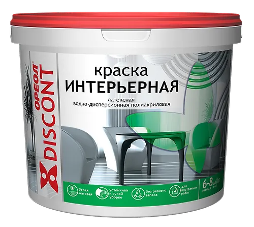 Oreol VDAK belosnezhnaya interernaya matovaya 