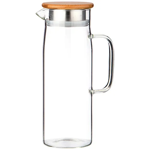 Kuvshin 1200 ml. s bambukovoj kryshkoj. diametr=9 sm. vysota=24 sm. 250-139_1