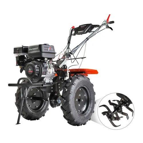 Motoblok benzinovyj PATRIOT Nevada 9; 9,0 l,s; frezy: 1100 mm; korobka peredach: 2 vpered (440106503)_1