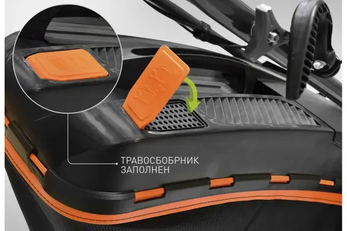 Gazonokosilka benz. CARVER LMG-2651DMS(2,6kVt,SH-51sm,kol.8
