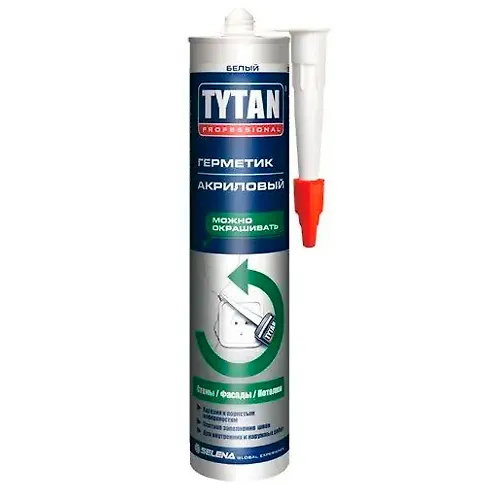 Germetik akrilovyj belyj 280 ml TYTAN Professional_1