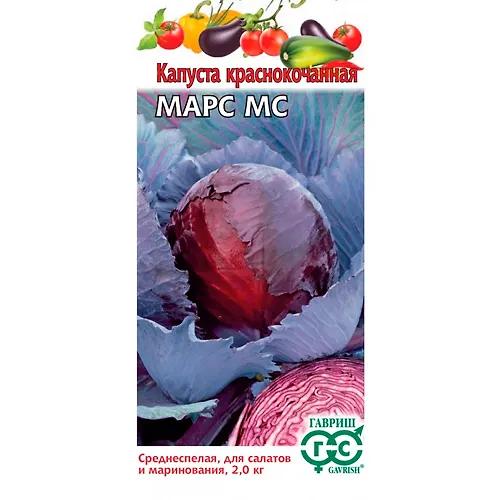 Kapusta krasnokoch. Mars MS 0,1 g 