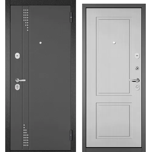 COMFORT MP (Antratsit bukle, RL-11 MDF Dub belyj skandinavskij 9E-190) 2050h960 pravaya 63,4kg_1