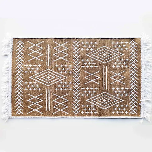 Kovrik dlya v/k KILIM GOLD iz 1sht 60h90sm 70539 (kremovyj-seryj) 1/30_1