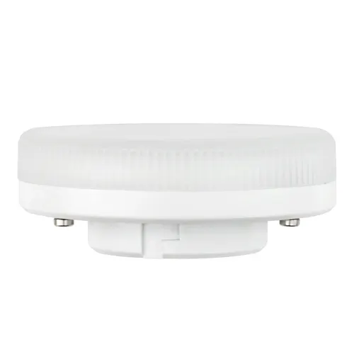 Lampa svetodiodnaya, matovaya. Seriya Norma. Belyj svet (4000K). Karton. TM VolpeLED-GX53-7W/4000K/GX53_1