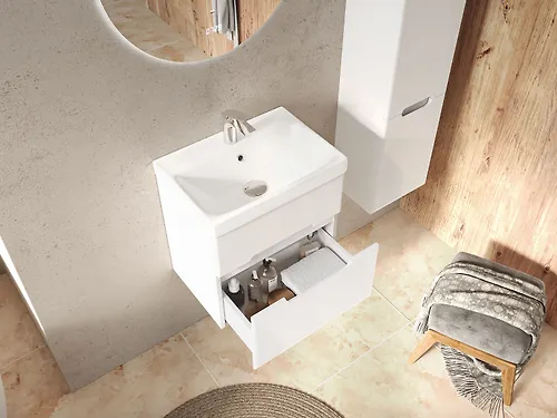 Tumba Moduo Slim 50 podvesnaya, Belaya (pod rakovinu Moduo Slim-50)_3