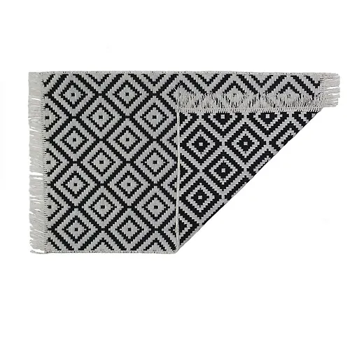 Kovrik dlya v/k DEKOTEX KILIM GOLD iz 1sht 60h90sm 57639 (seryj-chernyj) 1/40_1