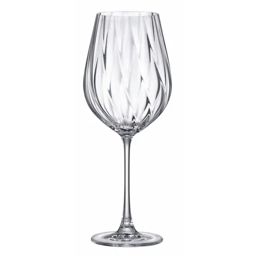 Nabor bokalov dlya krasnogo vina Crystal Bohemia CORA OPTIC, 650 ml, 2 sht_1