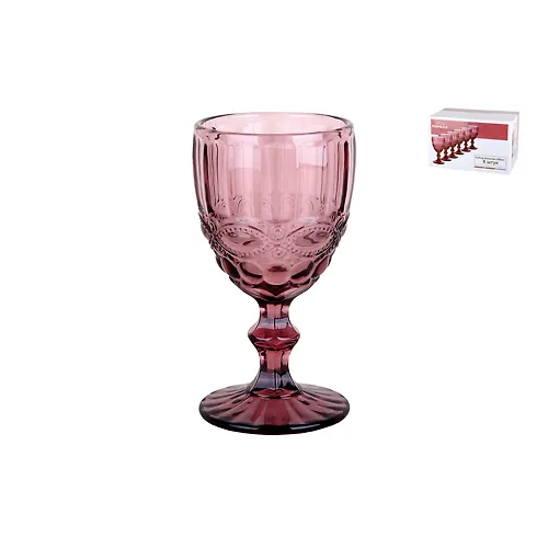 Nabor bokalov 1/6 240ml., Arl fioletovyj GB2604V1508ZB_1