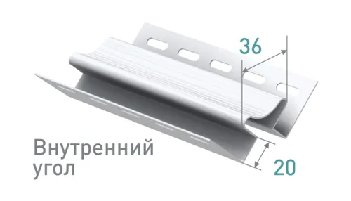 Vnutrennij ugol YU-Plast Klinker Baltik holodnyj tsement 3,05 m_2