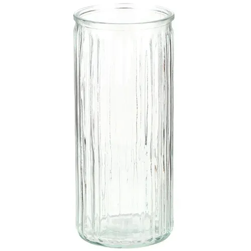 Vaza steklo, nastolnaya, 20h9.5 sm, A060229, prozrachnaya (476901)_1