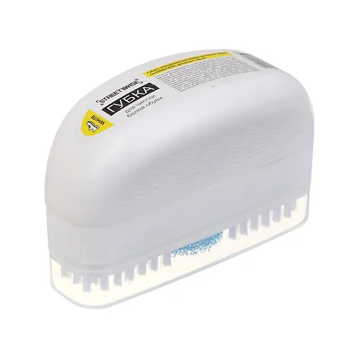 Gubka s ochischayuschim rastvorom dlya beloj obuvi tm STREETWISE, detergent, 100ml_1