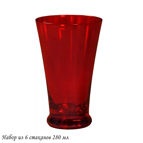 Nabor iz 6 stakanov 280ml v pod.up.(h4) art.584-023_1