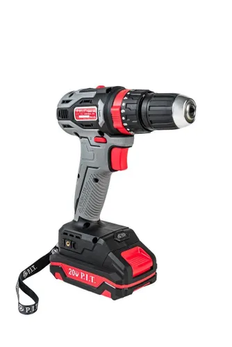 Akkumulyatornaya udarnaya drel P.I.T. PSB20H-10B/1 (20V, 38Nm, besschet dv. patr.10 mm, 2sk, 1akb 2Ach,ZU,kejs)_2