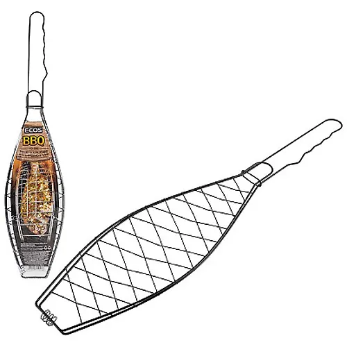 Reshetka rybnaya dlya  barbekyu/grilya ECOS RD-669, razmer: 36,5*13 sm art.999669_1