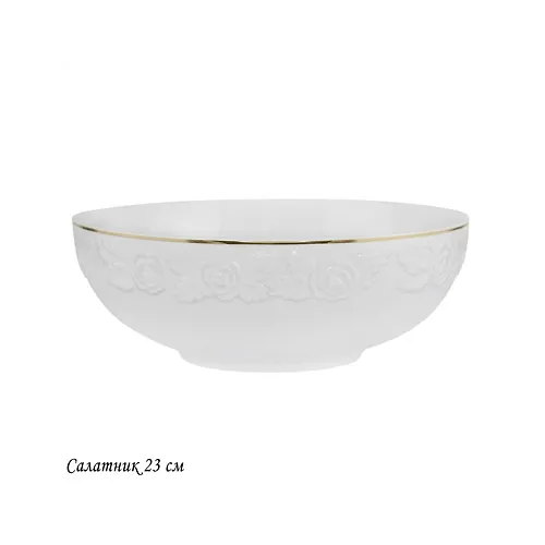Salatnik 23sm BELAYA ROZA v pod.up.(h12)Farfor art.109-151_1