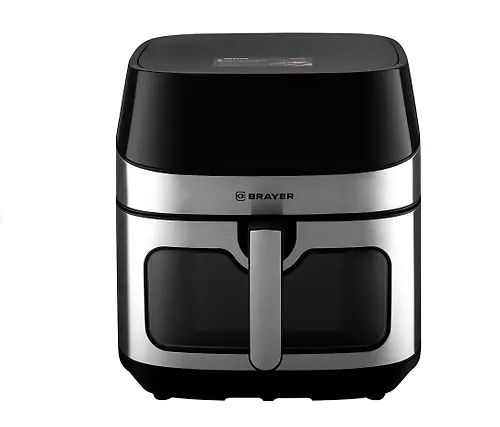 Aerogril BRAYER 2044BR, 1700Vt, 8l, t. 200S, 2 tena, tajmer, LED-displej, 10 programm_2