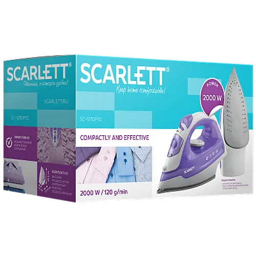 Scarlett SC-SI30P10 Elektricheskij utyug (fioletovyj)_4