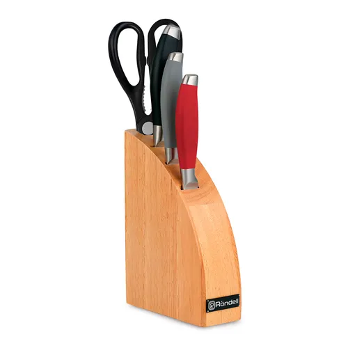 Nabor nozhej 3 sht + nozhnitsy + blok Dart Rondell RD-1358 (MC)_1