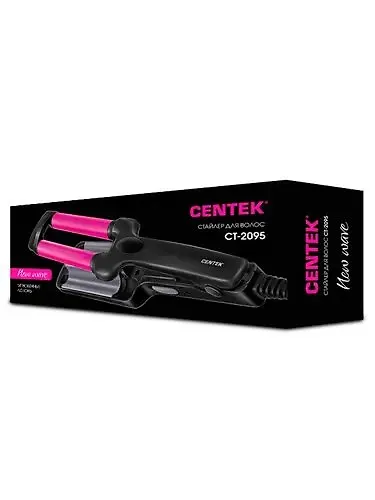 Stajler Centek CT-2095 <35 Vt> Keramicheskoe pokrytie, bystryj nagrev do 200 S_3