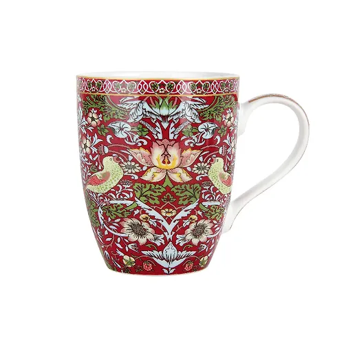 Kruzhka 350ml, Strawberry Thief (red) B0941-A07023R_1