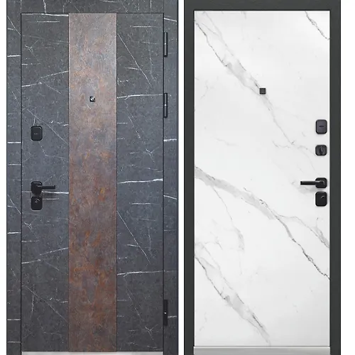 Dver met LUXOR 2MDF Stoun 860 pravaya (Rossiya) g.Tolyatti_1