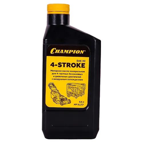 Maslo dlya 4-taktnyh dvigatelej mineralnoe CHAMPION SAE 30 API SL/CF 0,6l 952851_1