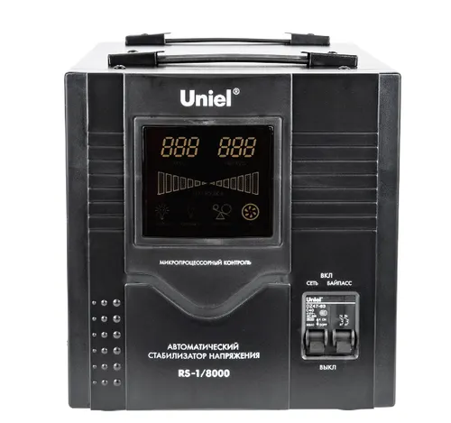 Stabilizator «Uniel» relejnyj odnofaznyj, 8,0 kVA.RS-1/8000 (03113)_3