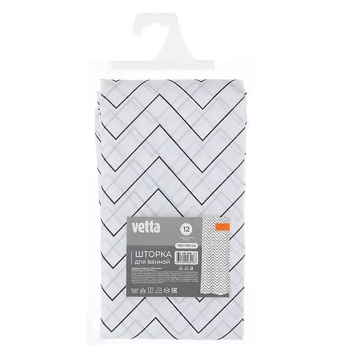 SHtorka dlya vannoj tm VETTA Rondo, poliester 90gr., 180x180 sm 461-655_1