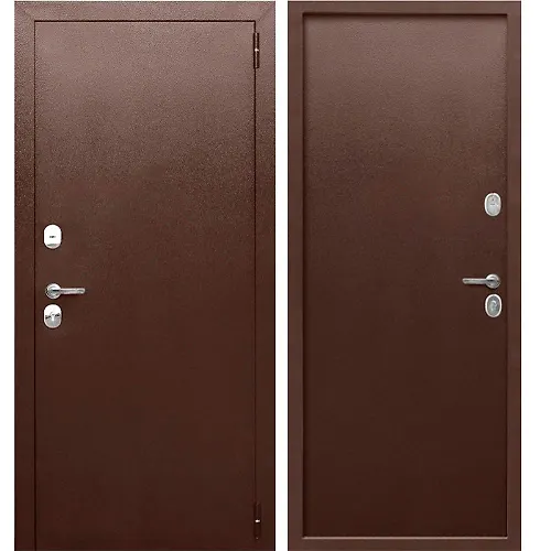 DVER METALLICHESKAYA SPARTA MET/MET 2050h960R t.m.1.2mm RAL 8017 (zamok Gardian)_1