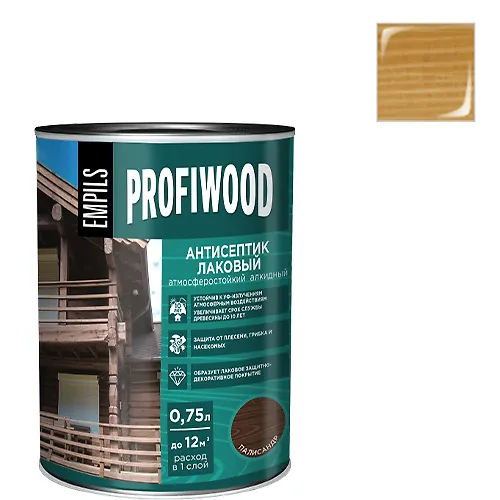 Antiseptik lakovyj atmosferostojkij alkidnyj PROFIWOOD oreh (2,4kg.)_1