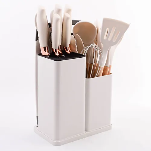 24-03-TM Nabor kuhonnyh prinadlezhnostej na podstavke silikon/plastik (h12) 