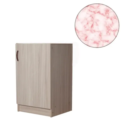 SHkaf kuhonnyj pod mojku SHKM-3 50h50 (glubina-450) rozovyj mramor g. Penza_1
