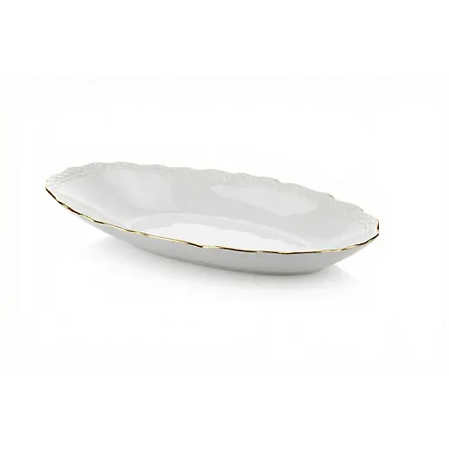 Blyudo ovalnoe JEWEL Kruzhevo 28,5 sm (farfor)_1