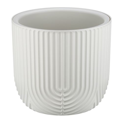 Kashpo RAMONA IDEA D220mm 3,7l so vstavkoj belyj rotang_1
