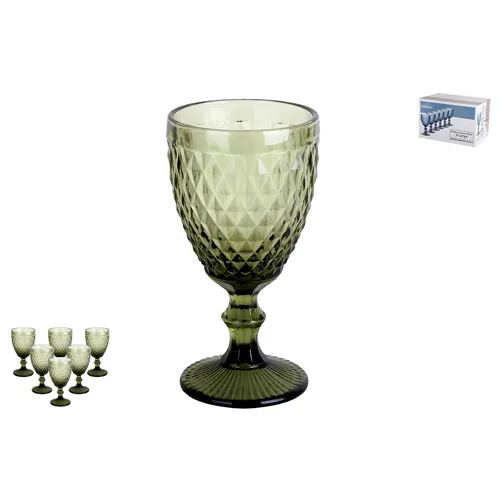 Nabor bokalov 1/6 350ml., Gvent zelenyj GB2604D1510DZS_2