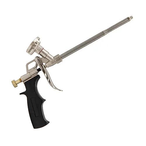 Pistolet dlya montazhnoj peny Hobbi kopus i adapter-alyum, rukoyatka-PP, regul vint-stal 23-7-012_1