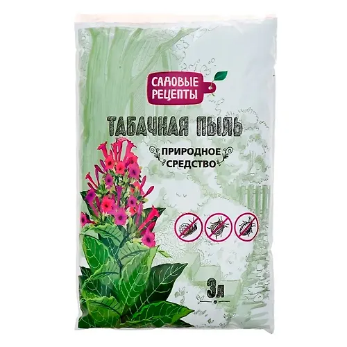 Sredstvo ot nasekomyh TABACHNAYA PYL Sadovye retsepty 3l 4859951_1