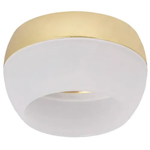 LIGHTING Svetilnik 4010 nakladnoj potolochnyj pod lampu GX53 zoloto IEK_1