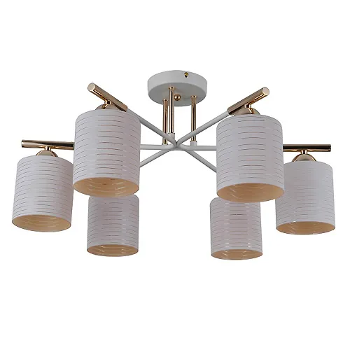 ESCADA Potolochnyj svetilnik Escada 1124/6P E27*40W French gold/White_1
