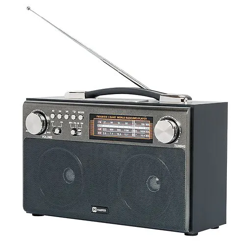 Radiopriemnik HARPER HDRS-033 black_1