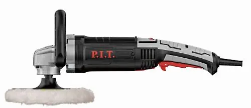 SHlifmashina polirovochnaya P.I.T. PPO180-C1 (1.4kVt,600-3500 ob/min,180mm,podoshuniv.,sherst.kolpak.krug nazhdach)_3