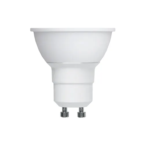 Lampa svetodiodnaya, dimmiruemaya. Forma «JCDR», matovaya. Belyj svet (4000K). TM VolpeLED-JCDR-7W/4000_1